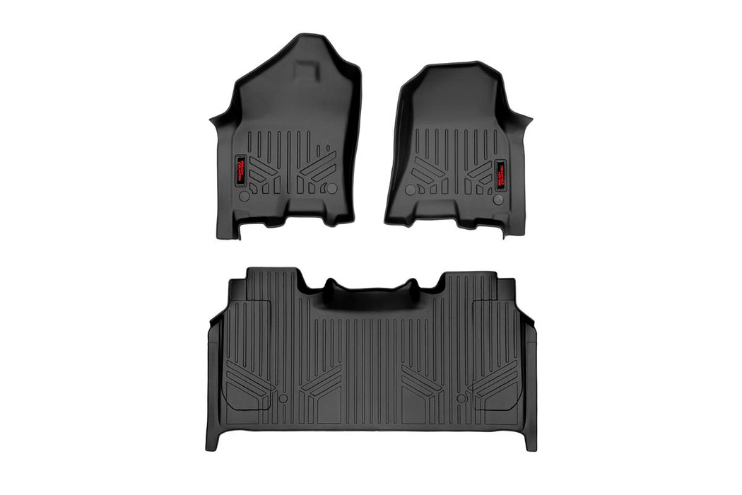 Rough Country Floor Mats Fr & Rr Rr Storagecrew Ram 1500 (19-23)/1500 Trx (21-23) M-31422