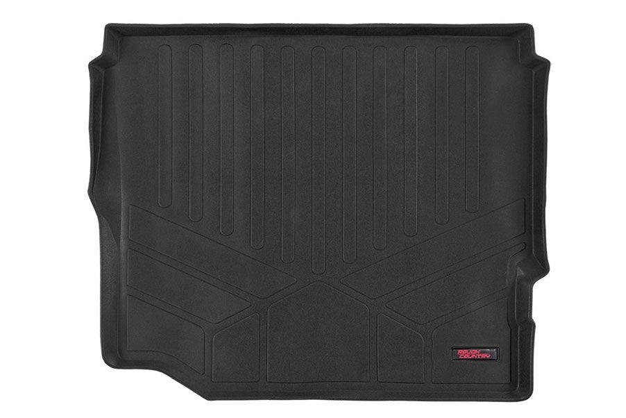 Rough Country Rear Cargo Mat W/O Sub compatible with Jeep Wrangler Jl 4Wd (2018-2023) M-6125