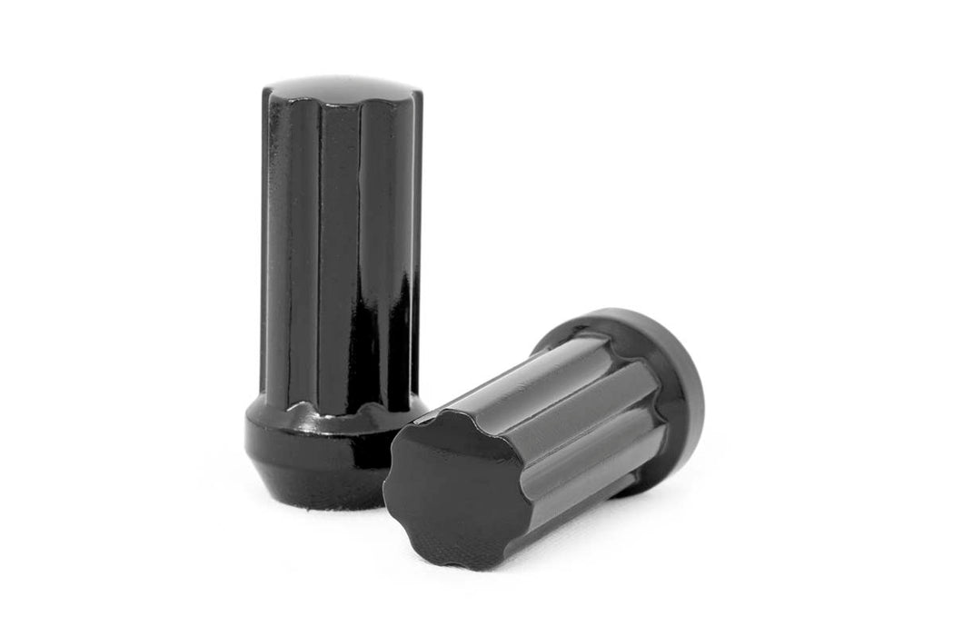 Rough Country M14 X 1.5 Lug Nut Set Of 32 Black 141532BLK