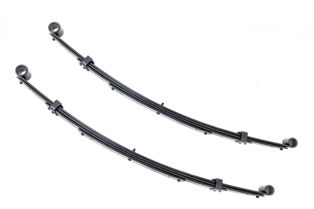 Rough Country Front Leaf Springs 2" Lift Pair fits gmc Half-Ton Suburban 4Wd (1973-1991) 8000Kit