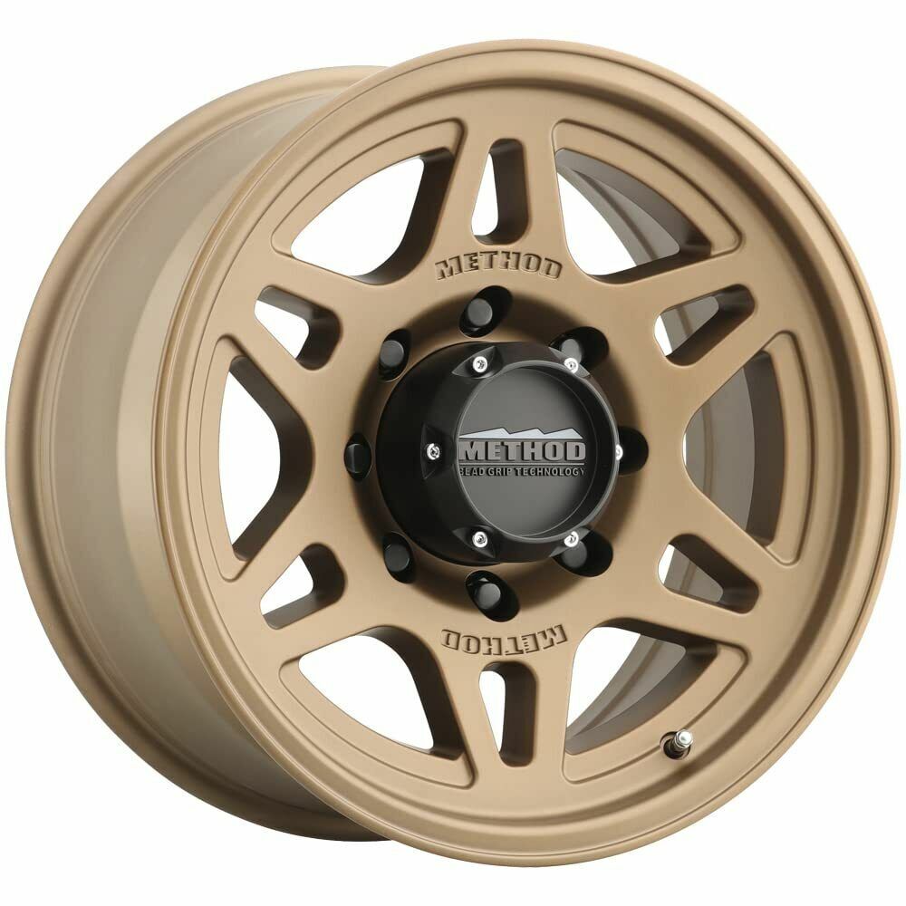 Method MR706 Bead Grip 17x8.5 0mm Offset 8x170 170mm Method Bronze Wheel MR70678587900