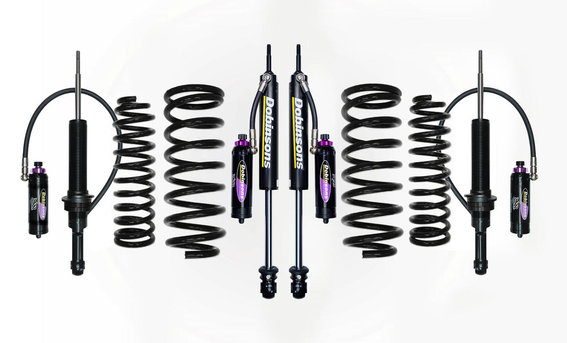 Dobinsons 1" to 3.5" MRR 3-way Adjustable Lift Kit Fits toyotaFits toyotaLANDCRUISER PRADO 120 (LWB) 4x4 2003-2009