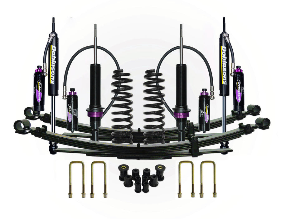 Dobinsons 1.5" to 3.0" MRR 3-way Adjustable Suspension Kit for 2005 to 2022 Tacoma 4x4 Double Cabs