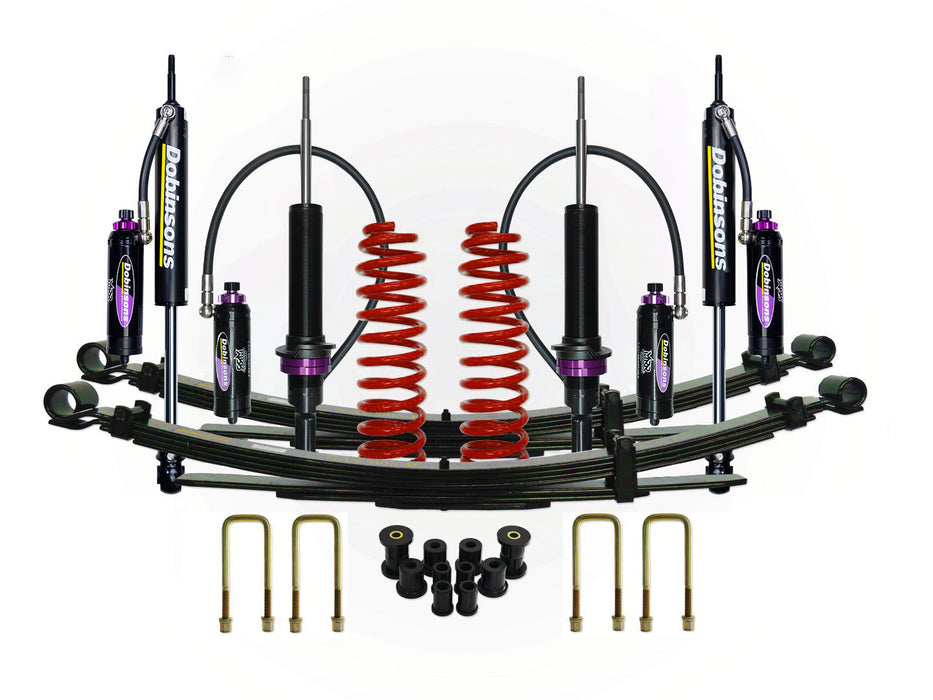 Dobinsons 1.5" to 3.0" MRR 3-way Adjustable Suspension Kit for 2005 to 2022 Tacoma 4x4 Double Cabs