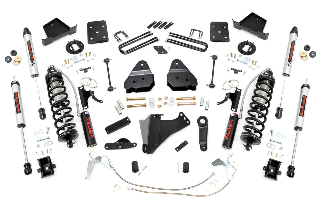 Rough Country 4.5 Inch Lift Kit W/O Overloads C/O V2 Ford F-250/F-350 Super Duty (08-10) 47858