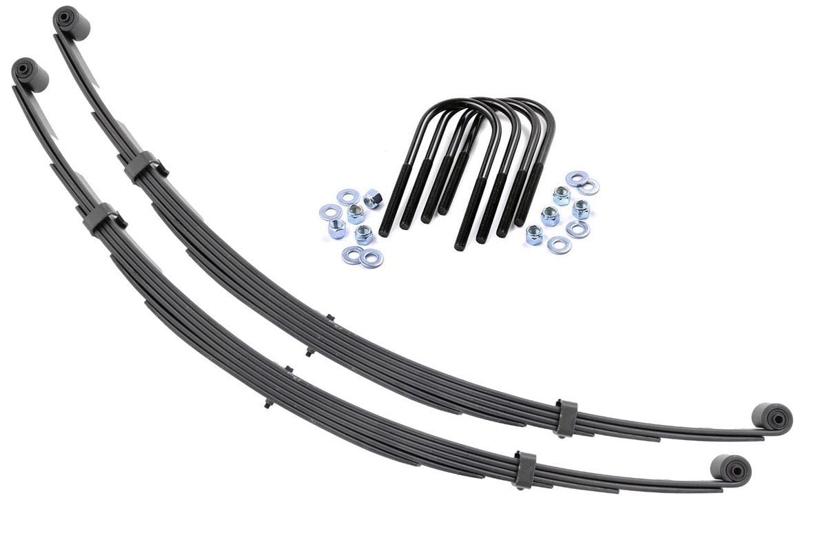 Rough Country Rear Leaf Springs 2.5" Lift Pair International Scout Ii (71-80) Fits International Scout II (1975-1980) 8040KIT