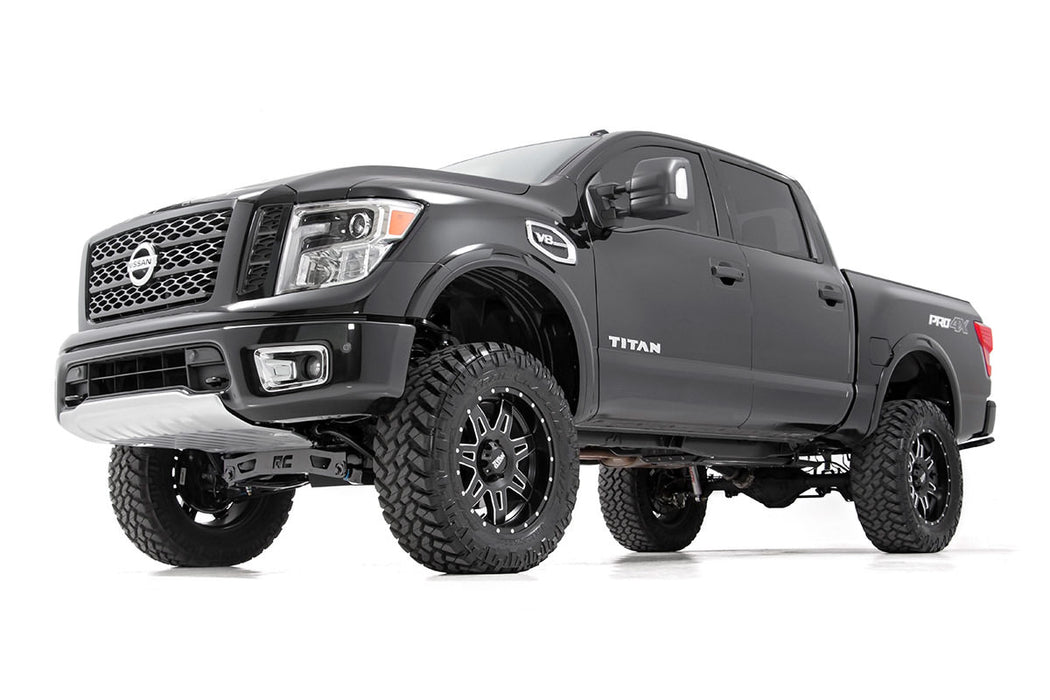 Rough Country 6 Inch Lift Kit Compatible with Nissan Titan 4Wd (2017-2023) 87820A