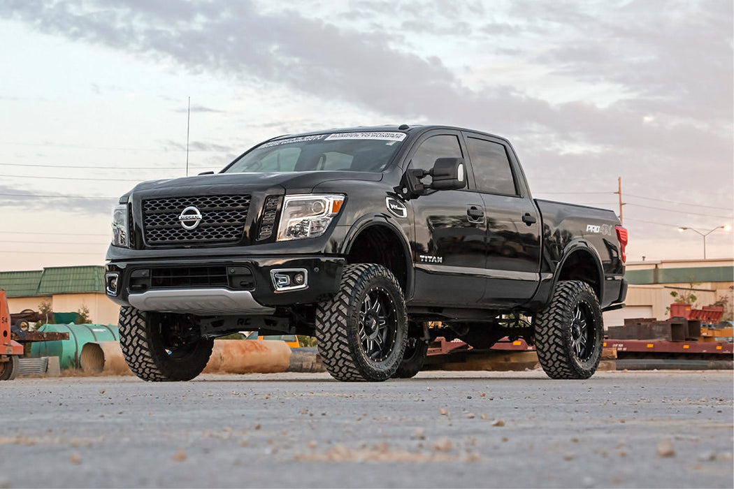 Rough Country 6 Inch Lift Kit Compatible with Nissan Titan 4Wd (2017-2023) 87820A