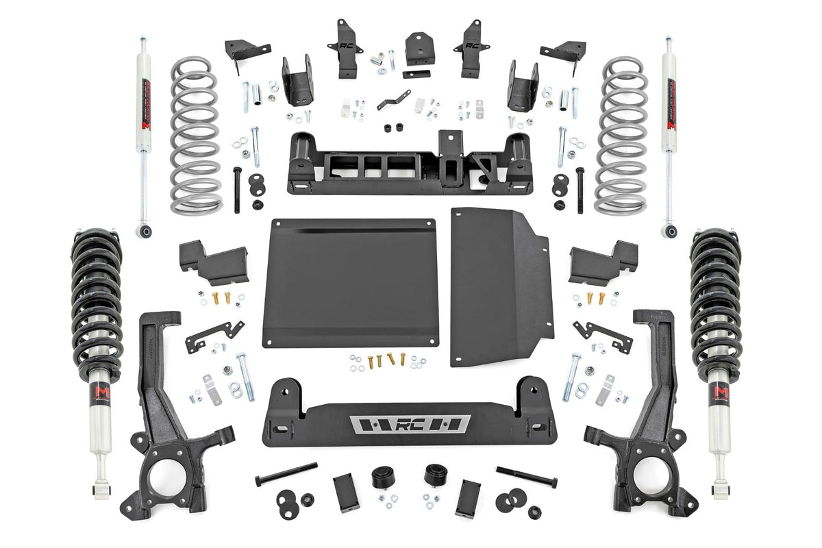 Rough Country 6 Inch Lift Kit M1 Strut Rear Coil Fits toyotaTundra 4WD (22-23) 71240