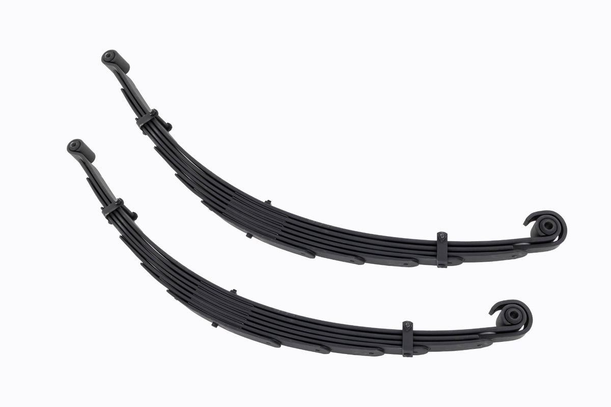 Rough Country Front Leaf Springs 6" Lift Fits Ford F-250/F-350 Super Duty (99-04) 8061KIT