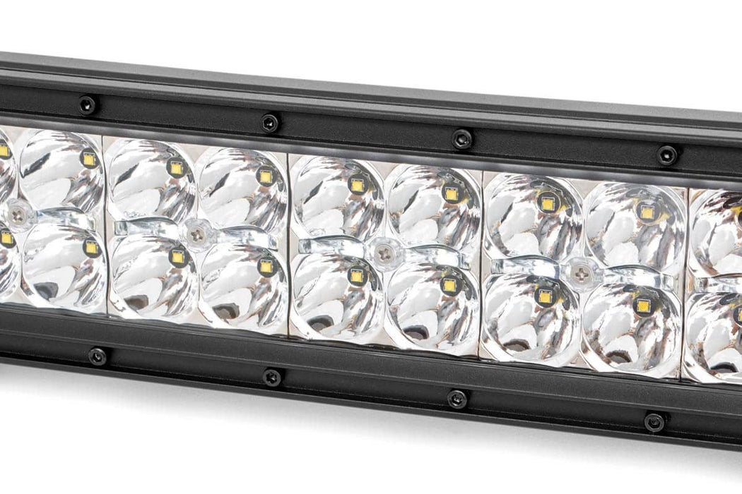 Chrome Series LED Light | 50 Inch | Dual Row | White DRL