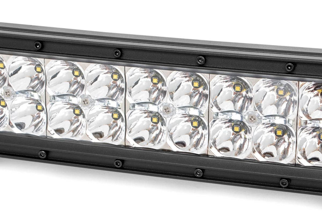 Rough Country Chrome Series Led 30 Inch Lightcurved Dual Row White Drl 72930D