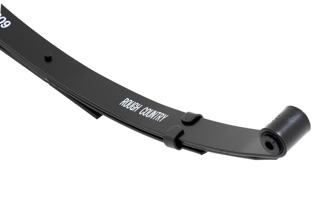 Rough Country Front Leaf Springs 2.5" Lift Pair compatible with Jeep Wrangler Yj 4Wd (87-95) 8009Kit