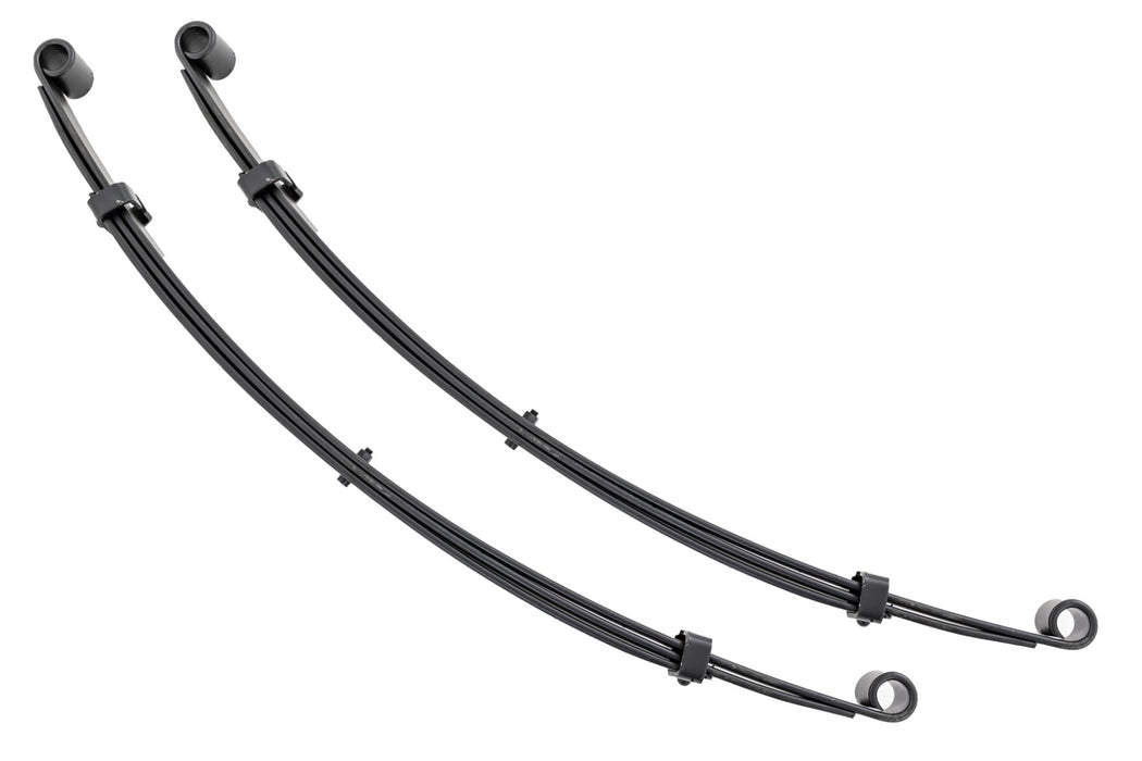 Rough Country Front Leaf Springs 3" Lift Pair Fits toyotaTruck 4WD (1979-1985)