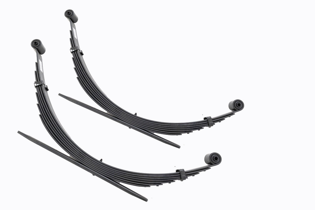 Rough Country Rear Leaf Springs 8" Lift Pair Fits Ford F-250/F-350 Super Duty (99-07) 8072KIT