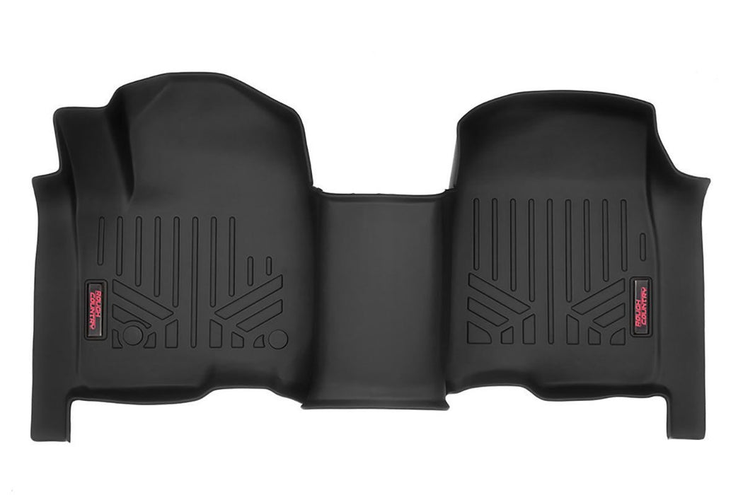 Rough Country Floor Mats Front Over Hump Chevy/fits gmc 1500/2500Hd/3500Hd (19-23) M-2165