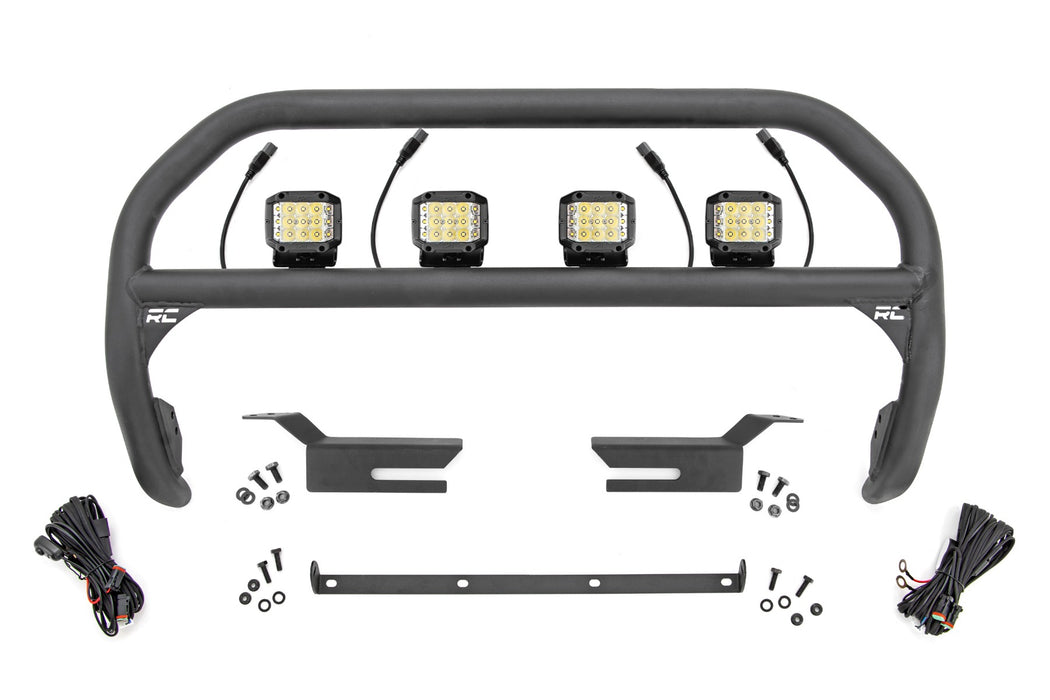 Rough Country Nudge Bar 3 Inch Wide Angle Led (X4) Ford Bronco 4Wd (21-23) 51050