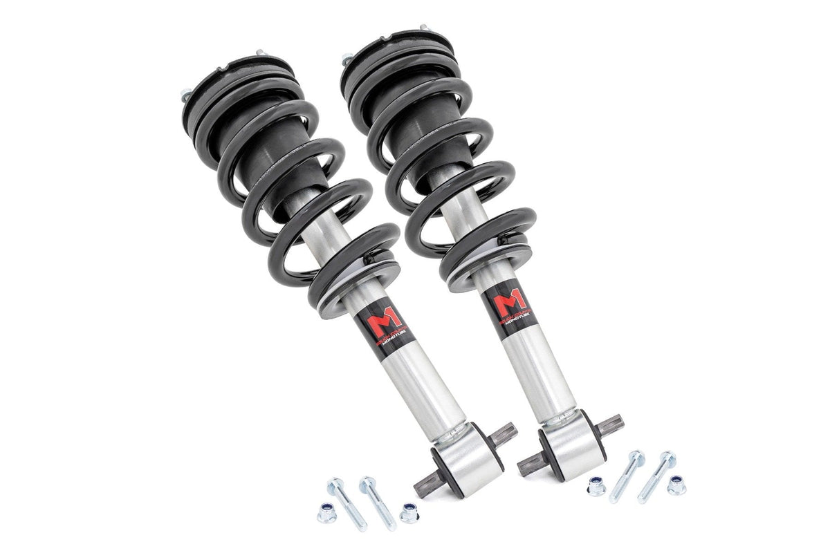 Rough Country M1 Loaded Strut Pair 3.5In Fits Chevy/GMC 1500 (19-23) 502066