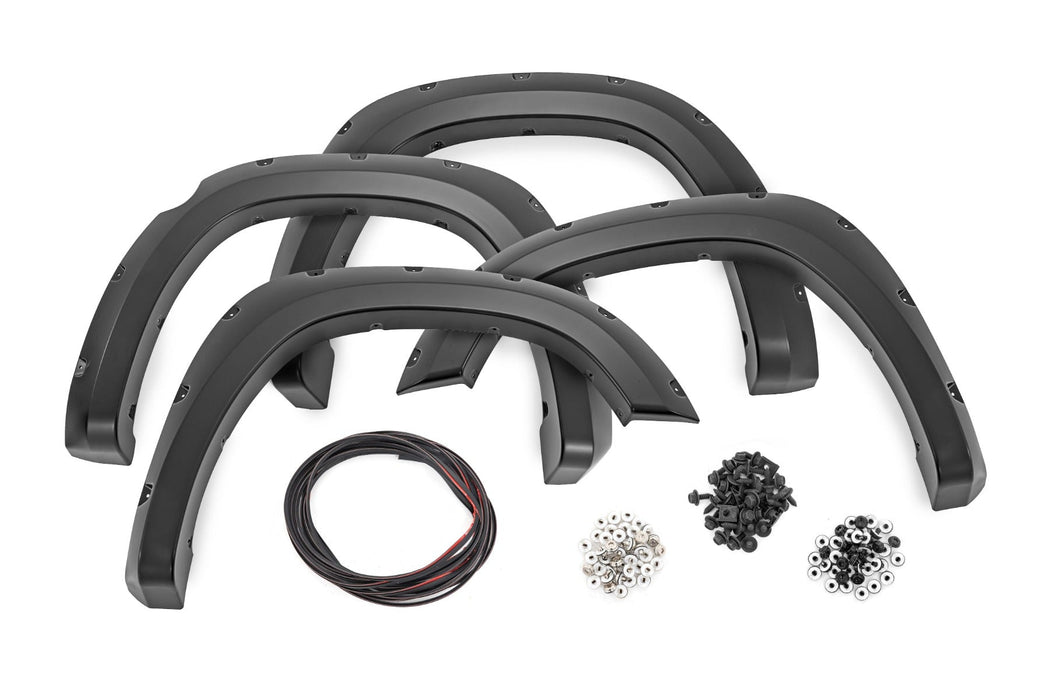 Rough Country Pocket Fender Flarespau Granite Crystal Ram 1500 2Wd/4Wd (19-23) F-D10914A-PAU