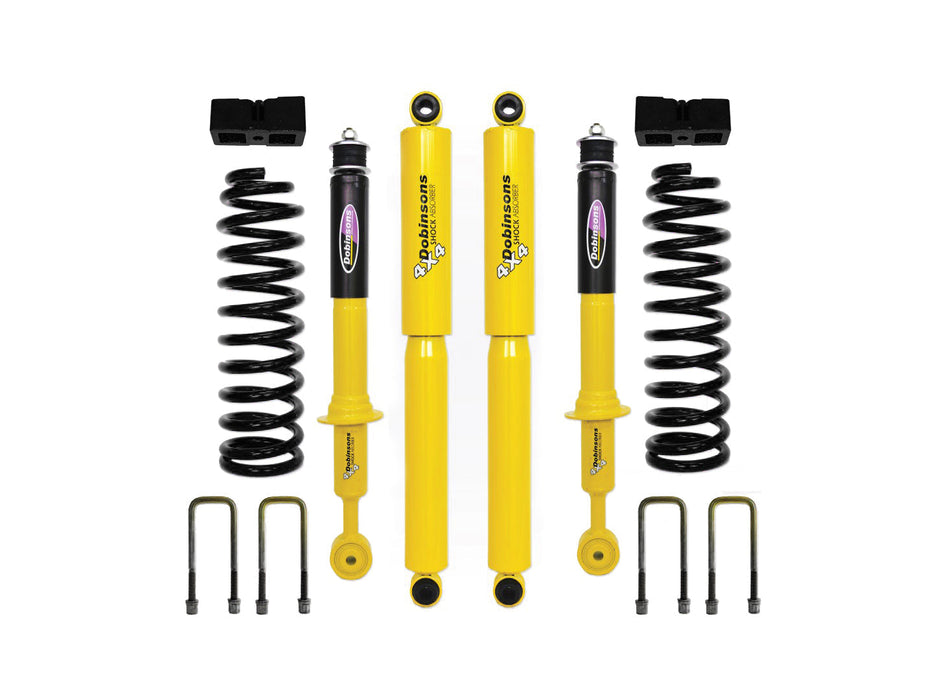 Dobinsons 2.0" to 3.0" Lift Kit Fits toyotaHilux Revo Dual Cab 2015 and on with Quick Ride Rear