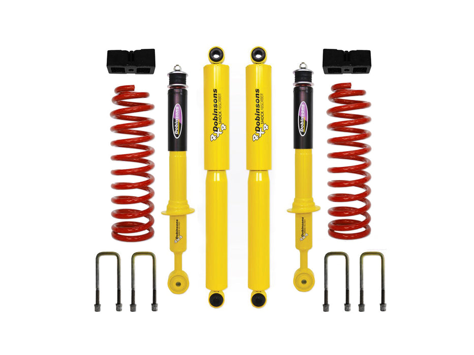 Dobinsons 2.0" to 3.0" Lift Kit Fits toyotaHilux Revo Dual Cab 2015 and on with Quick Ride Rear