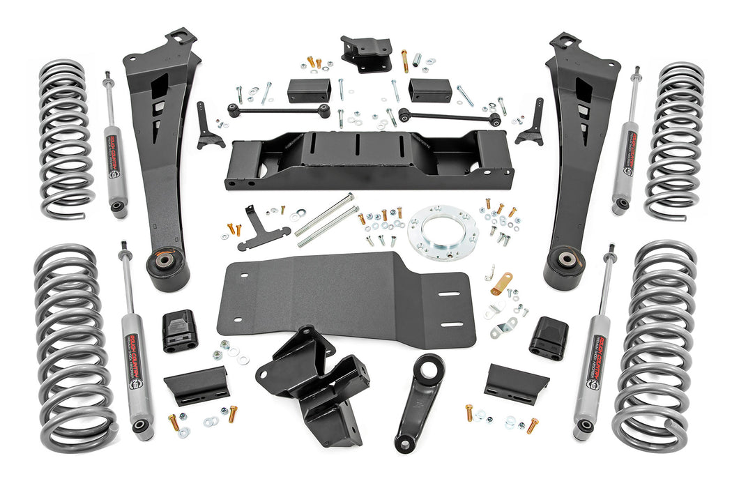 Rough Country 5 Inch Lift Kit Dual Rate Coils Non-Aisin Ram 2500 4Wd (19-23) 38330