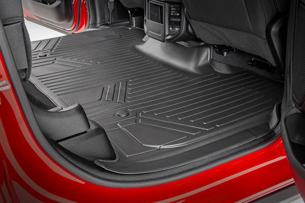 Rough Country Floor Mats Fr & Rr Rr Storagecrew Ram 1500 (19-23)/1500 Trx (21-23) M-31422