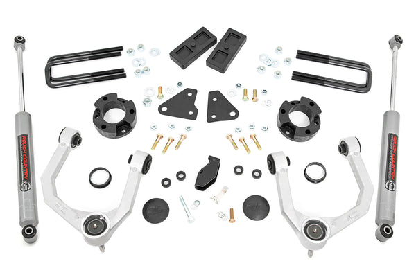 Rough Country 3.5 Inch Lift Kit N3 Fits Ford Ranger 4WD (2019-2023) 500010