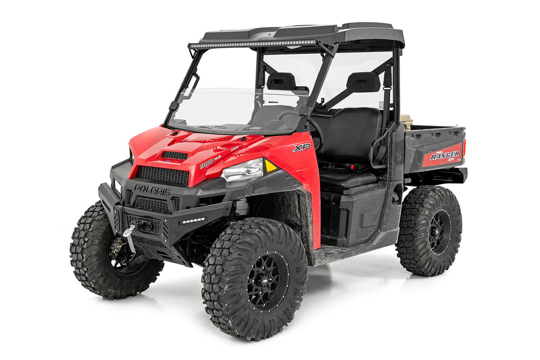 Rough Country Half Windshield Scratch Resistant Polaris Ranger 1000/Ranger Xp 900/1000 98132011A