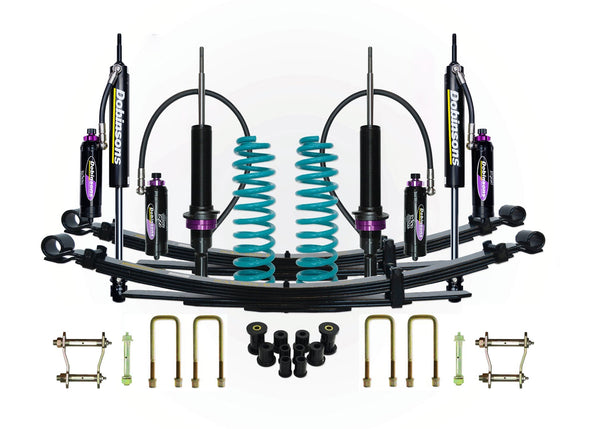 Dobinsons 2" MRR 3-Way Adjustable Suspension Kit for Ford Ranger 3.2L 4x4 PX / T6 MK1&2 08/2011 to Mid 06/2018 (NON USA) - DSSKITMRA321
