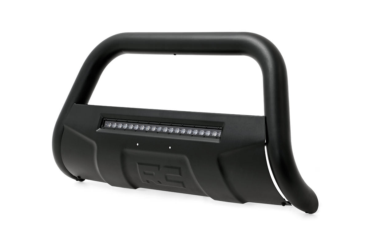 Rough Country Black Led Bull Bar Fits Chevy/GMC 1500 Truck/Suv 2WD/4WD (2007-2020) B-C4071
