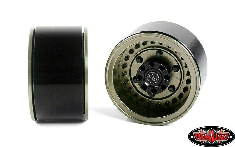 Rc4Wd Brand New Black Rhino Armory Beadlock 1.9" Wheels 4 Rc4Zw0293 Brand New RC4ZW0293