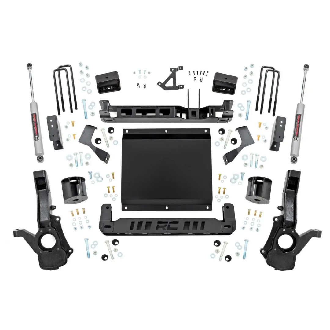 Rough Country 4 Inch Lift Kit N3 Shocks | Fits Chevy Colorado (2023) 13230