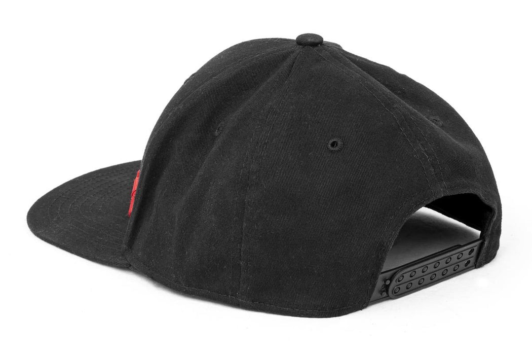 Rough Country Hat Flat Bill Red Logo Black 84123