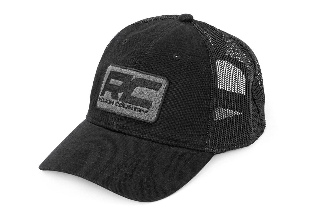 Rough Country Hat Mesh Patch Black 84120