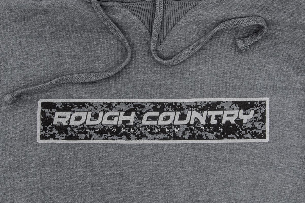 Rough Country Hoodie Digital Grey Md 84089MD