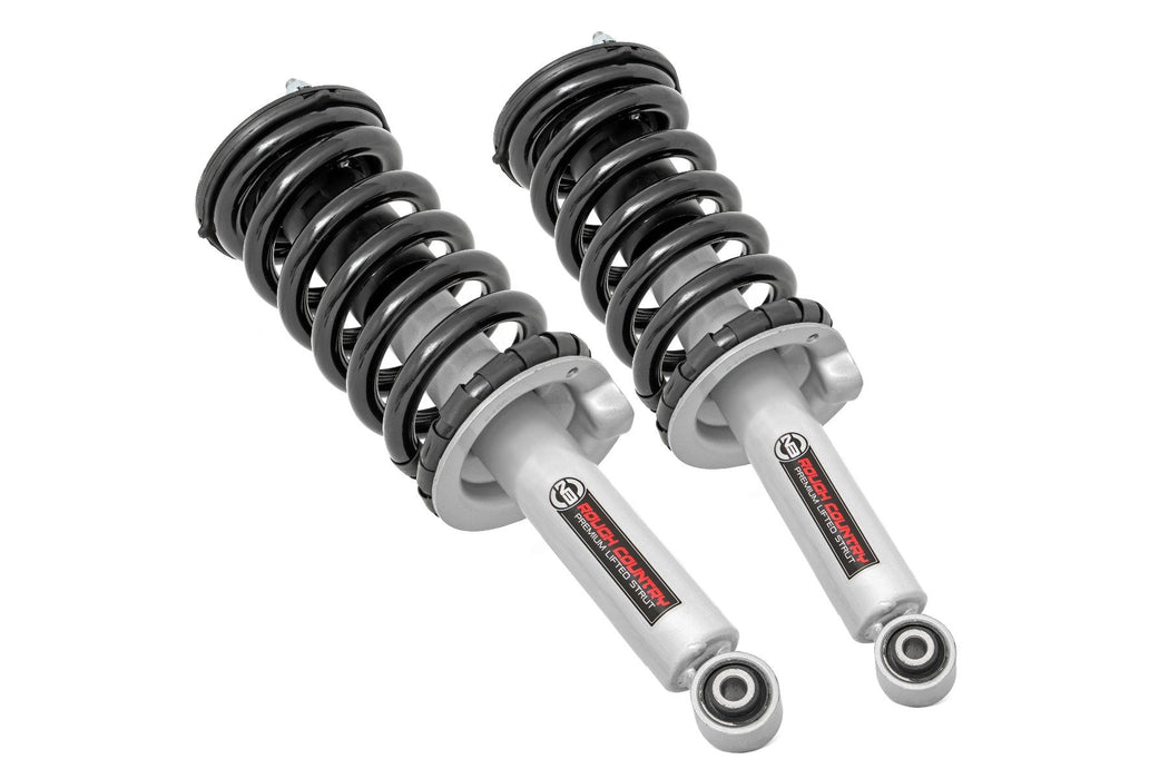 Rough Country Loaded Strut Pair 6 Inch Compatible with Nissan Titan 4Wd (2004-2015) 501014