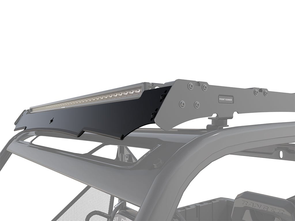 Front Runner Polaris Ranger UTV (2018-Current) Slimsport Rack 40in Light Bar Wind Fairing RRAC242