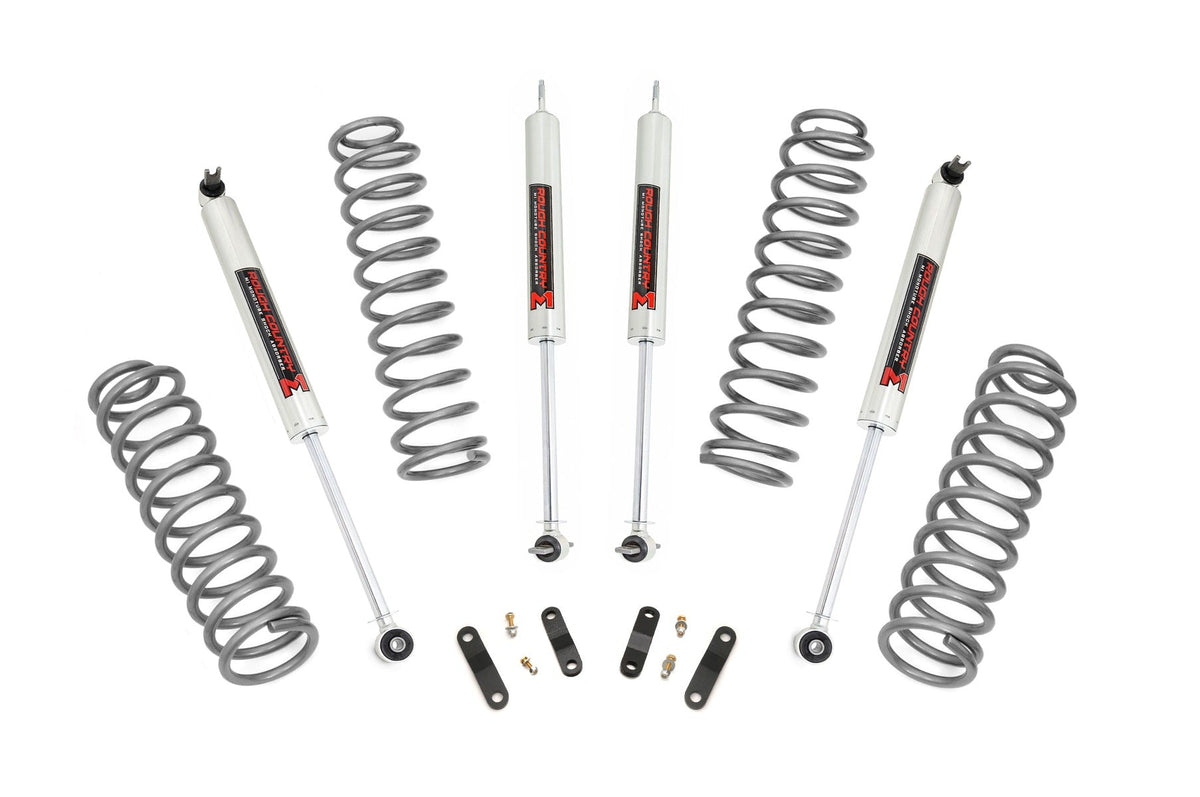 Rough Country 2.5 Inch Lift Kit Coils M1 Fits Jeep Wrangler Jk 2WD/4WD (07-18) 67940