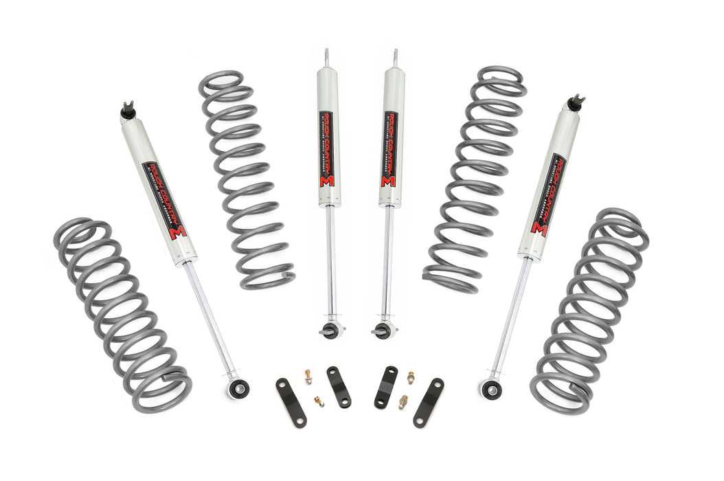 Rough Country 2.5 Inch Lift Kit Coils M1 compatible with Jeep Wrangler Jk 2Wd/4Wd (07-18) 67940