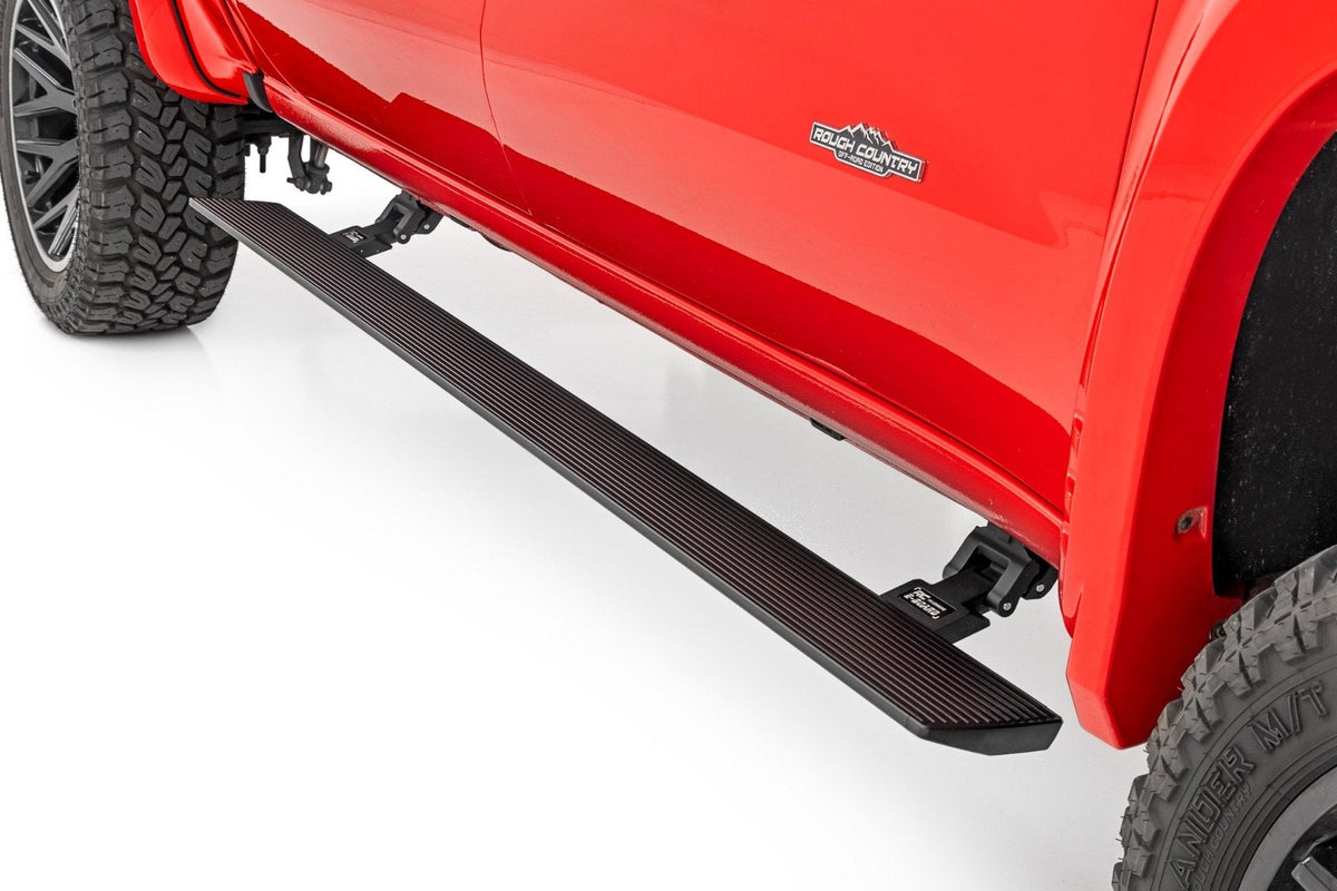 Rough Country Power Running Boards Lighted Crew Cab Fits RAM 1500 (19-23)/1500 Trx (21-23) PSR61920