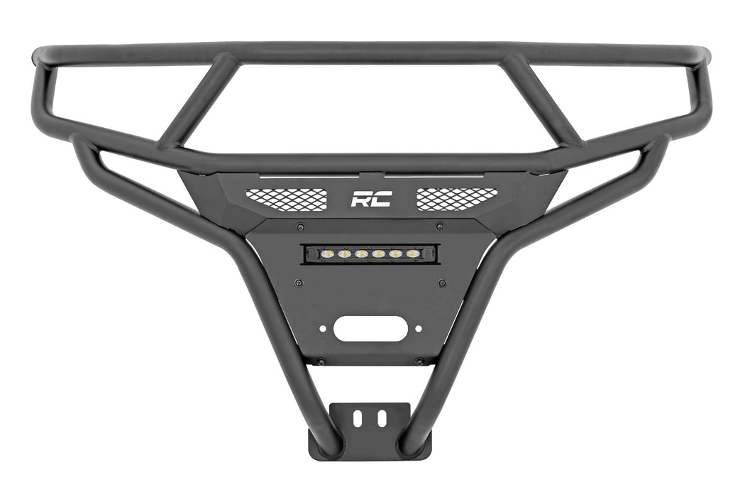 Rough Country Tubular Bumper Front Black Series Led 6" Light Slim Line Polaris Rzr Xp 1000 93131