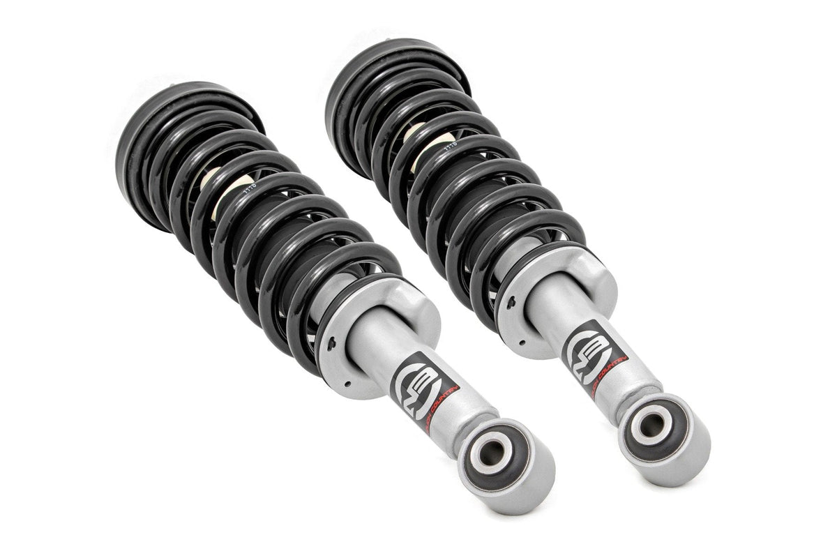 Rough Country 2 Inch Leveling Kit Loaded Strut Fits Ford F-150 2WD (2009-2013) 501073_A
