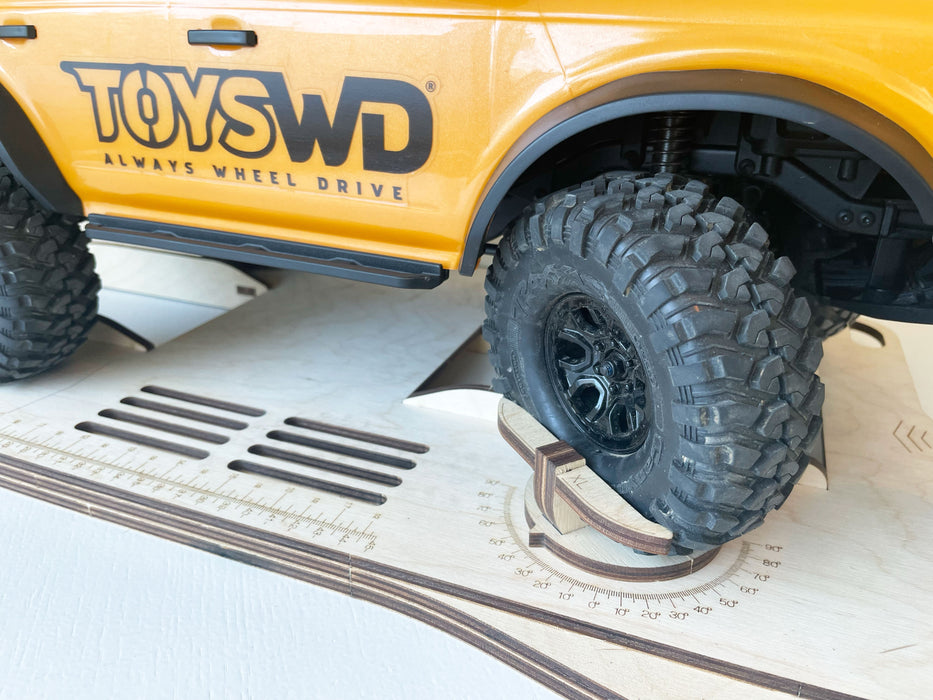 Toyswd Crawler Park Set-Up System Table 1/10 & 1/12 Scale Rc Crawler Park