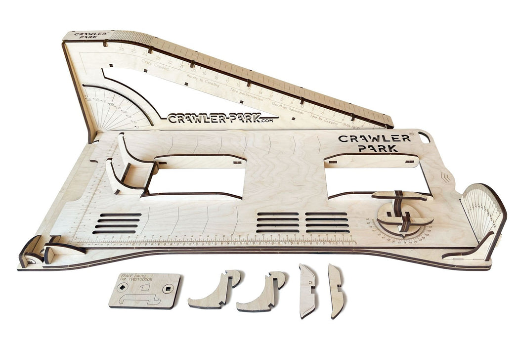 Toyswd Crawler Park Set-Up System Table 1/10 & 1/12 Scale Rc Crawler Park