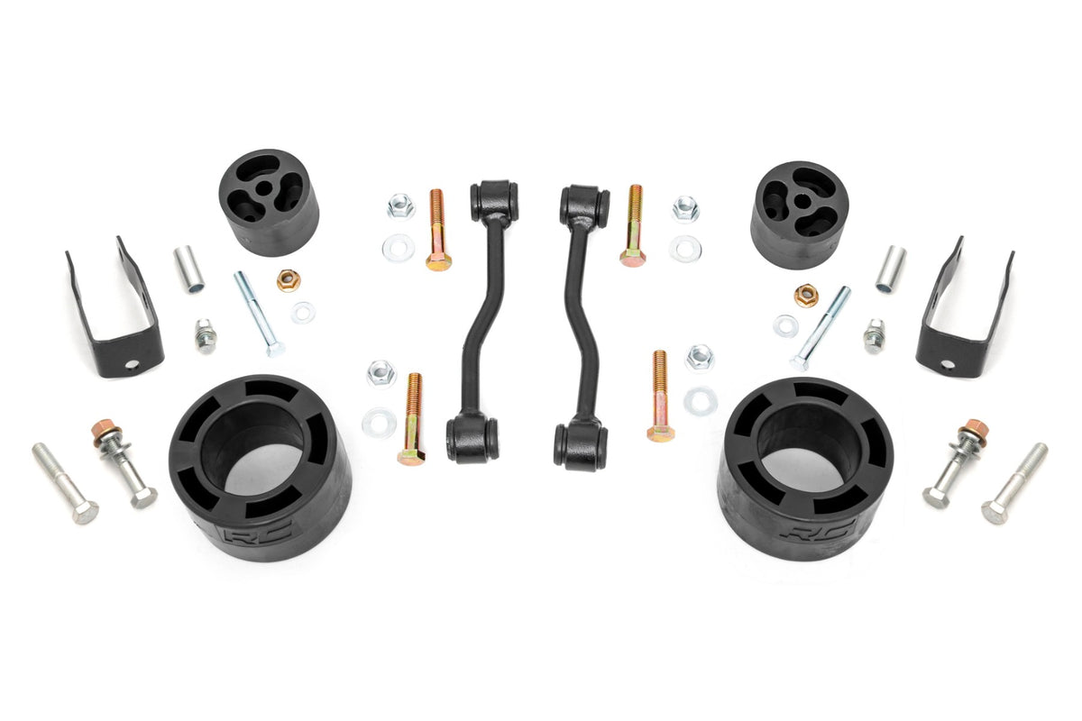 Rough Country 2.5 Inch Leveling Kit Spacers Fits Jeep Gladiator Jt 4WD (2020-2023) 63400
