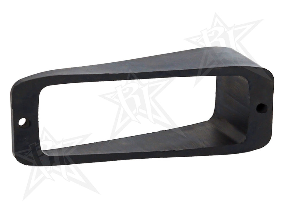 Rigid Industries Sr-Q Series 15 Degree Left Or Right Angled Flush Mount Gasket, Black 49013