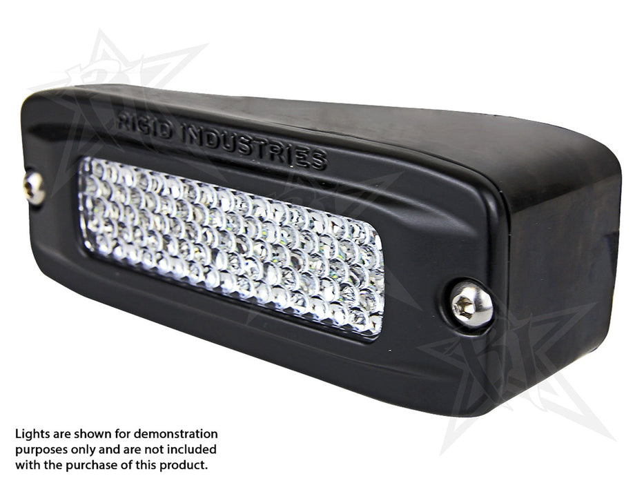 Rigid Industries Sr-Q Series 15 Degree Left Or Right Angled Flush Mount Gasket, Black 49013