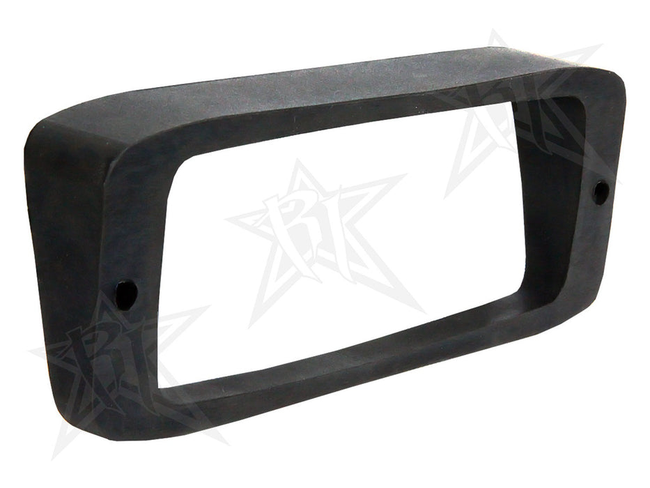 Rigid Industries Sr-Q Series 15 Degree Up Or Down Angled Flush Mount Gasket, Black 49002