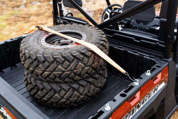 Rough Country Bed Tie Down Kit 1-7/16" Diameter 5 Pieces Fits Polaris Ranger Xp 900/Xp 1000/General 99010